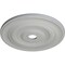 Ekena Millwork Jefferson Ceiling Medallion (Fits Canopies up to 5"), 26 1/2"OD x 3 5/8"ID x 1 1/2"P, Frost CM26JEFRF - alternate 2